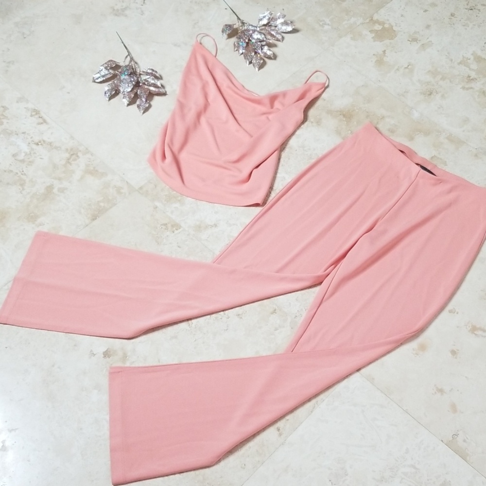 MODA International Peach 2 Piece Outfit